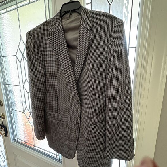 Austin Reed London Mens  SZ46 Pure Wool Tweed Blazer Sport Coat Heritage Luxury - Picture 2 of 16